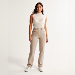 Abercrombie Curve Love Ultra High Rise 90’s Straight